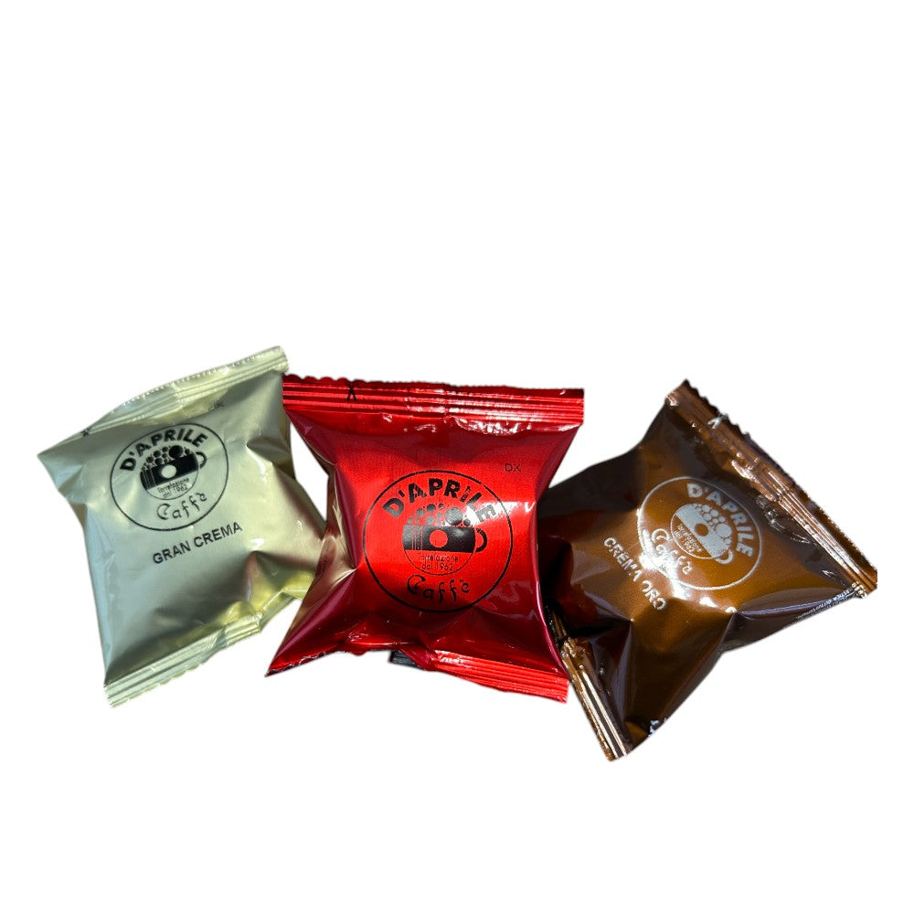 KIT ASSAGGIO CAPSULE COMPATIBILI LAVAZZA ESPRESSO POINT - 3 MISCELE - 60 PZ