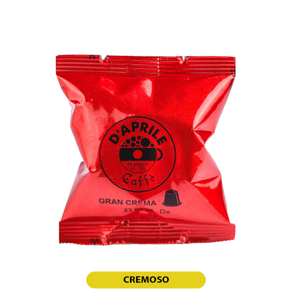 CAPSULE COMPATIBILI - NESPRESSO - MISCELA GRAN CREMA - 50pz