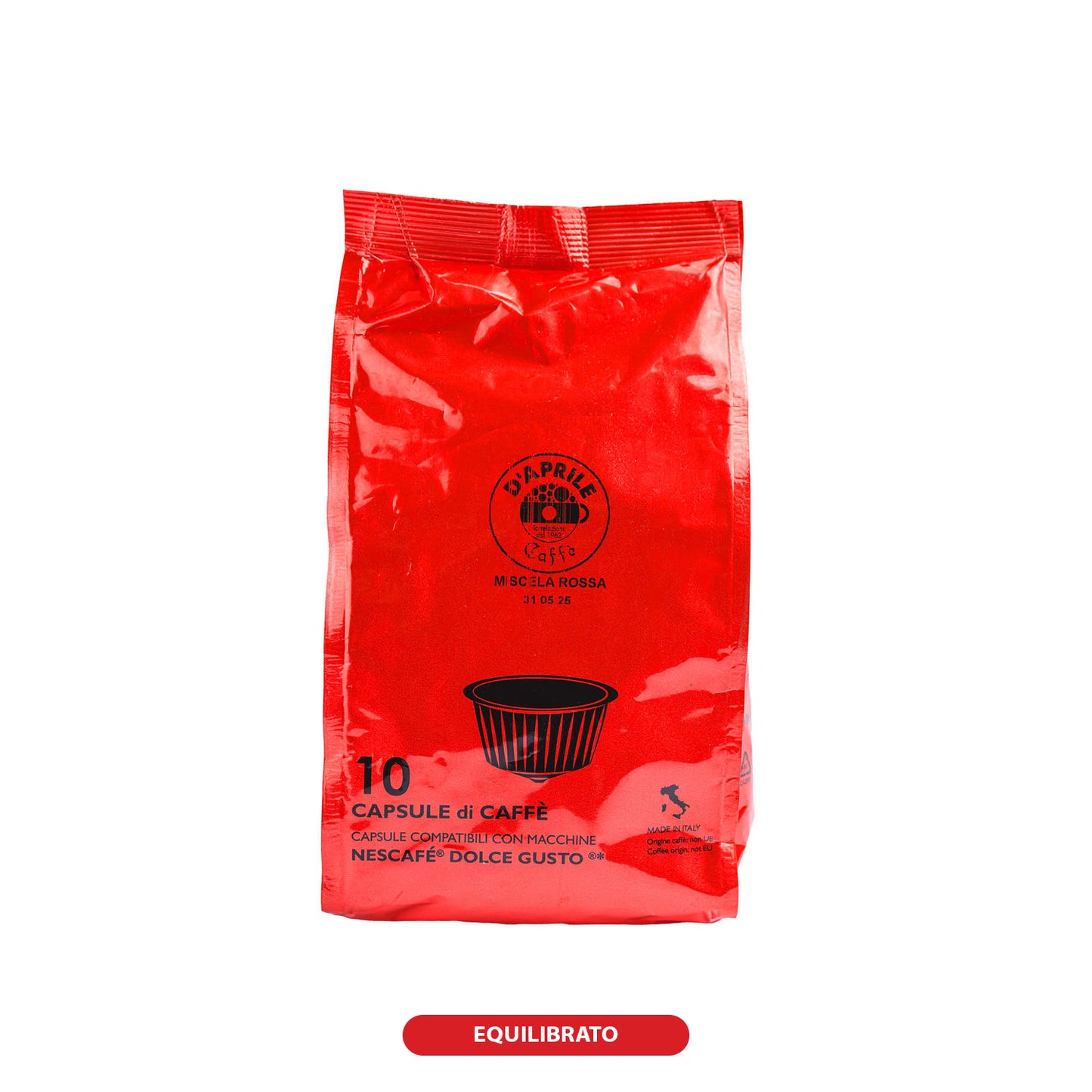 CAPSULE COMPATIBILI - NESCAFE' DOLCE GUSTO - ROSSA 100 pz