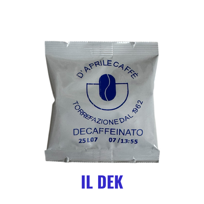 CIALDA DI CARTA ESE44 mm - DECAFFEINATO - 100 pz