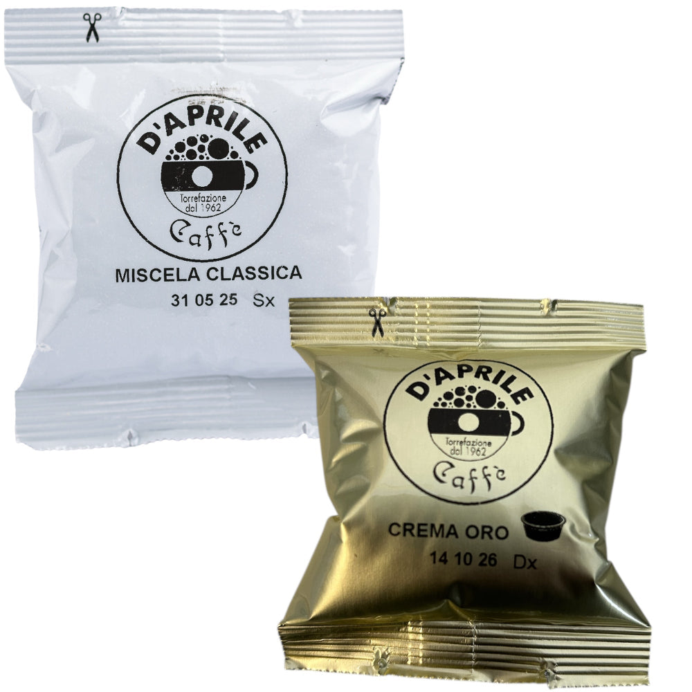 CAPSULE COMPATIBILI - LAVAZZA A MODO MIO - MIX DAPRILE equilibrio e piacevolezza